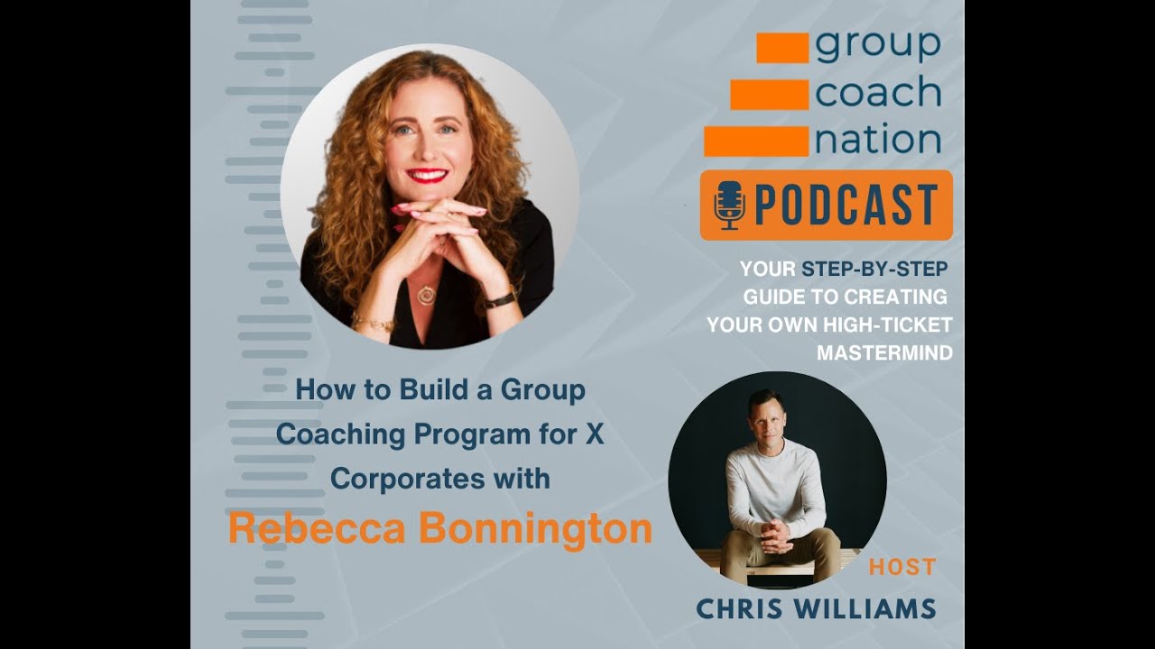 How to Build a Group Coaching Program for X Corporates