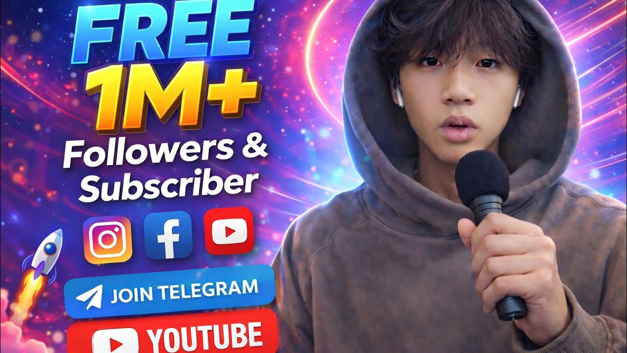 How to get Free followers and subscriber 