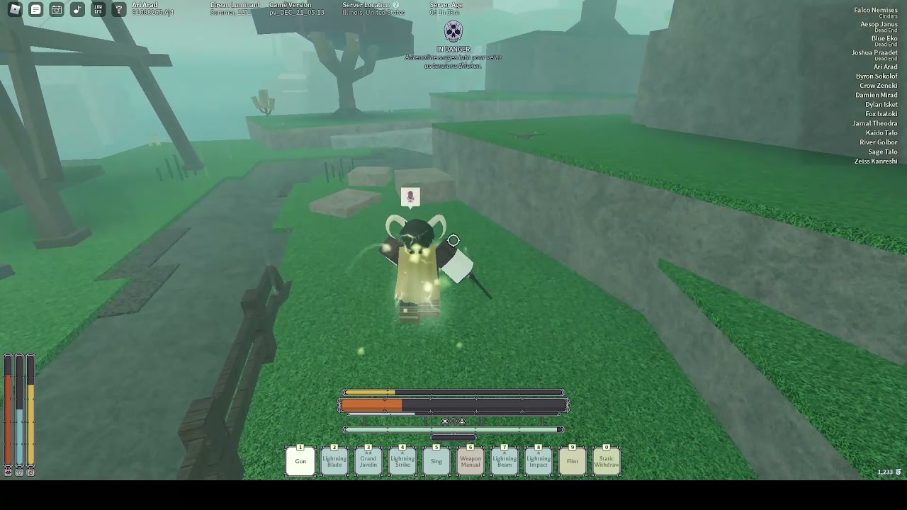 Enchanted Gear Gameplay 1v3 - Deepwoken