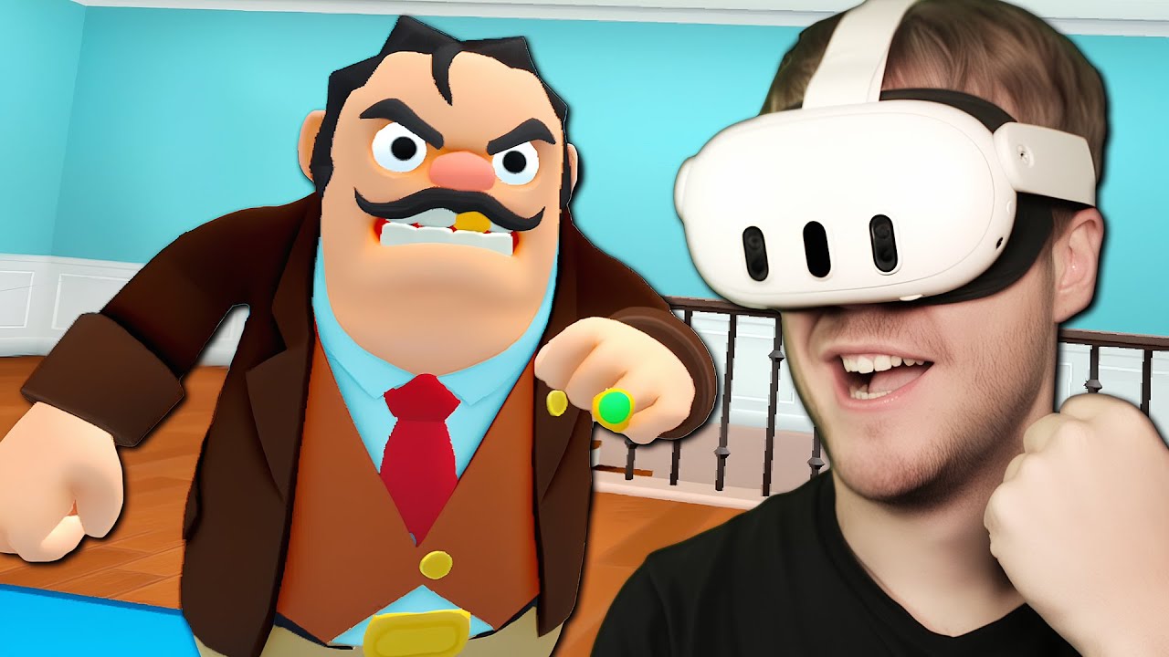 Betörtem a SZOMSZÉD házába! - Little Thief VR