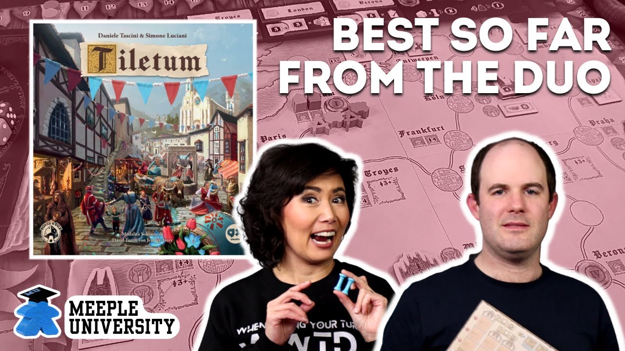 Tiletum - Best work so far from Simone Luciani and Daniele Tascini Duo! Board game review