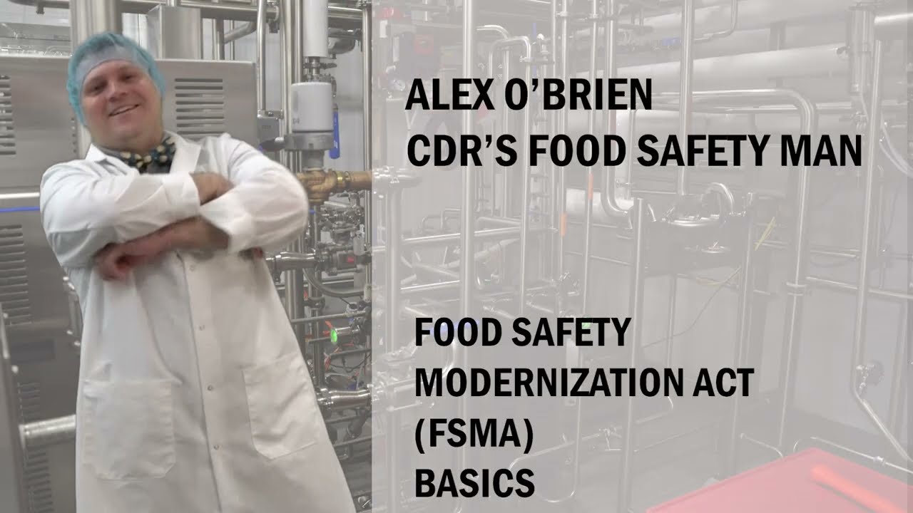 Food Safety Toolbox Talks: FSMA Basics for new employees
