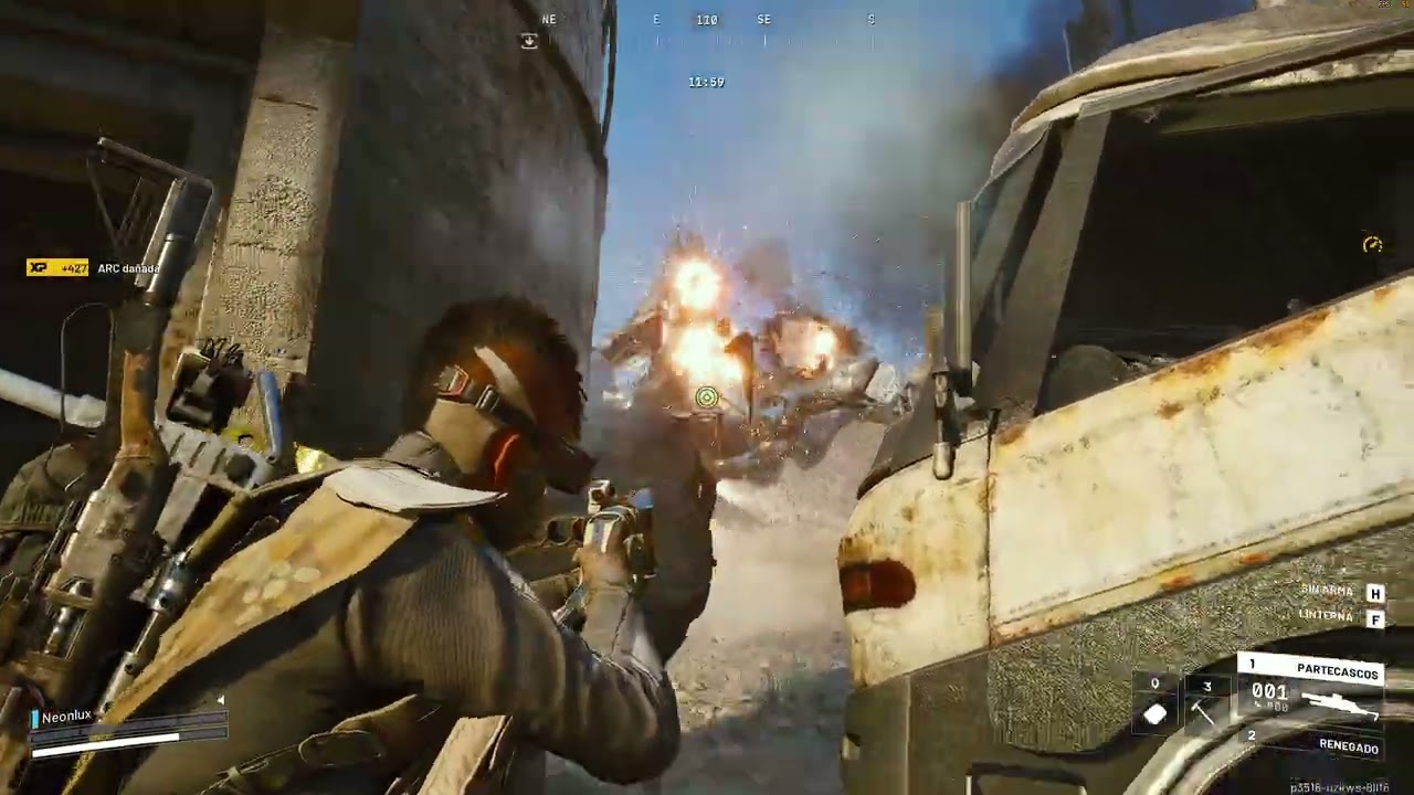 ARC Raiders haciendo buen Loot del Matriarca