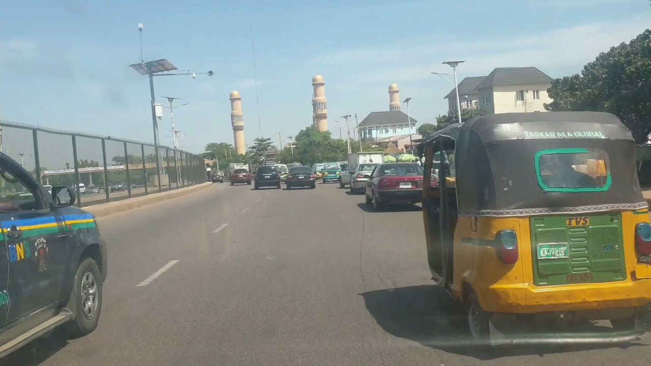 Driving through renovated Kaduna 2021