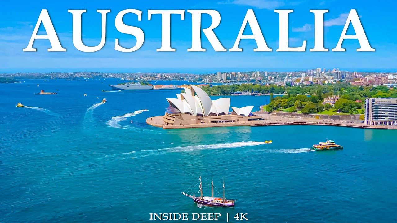 Australia 4K - Great Barrier Reef & Whitehaven Beach, Turquoise Lagoon With Deep House Chill