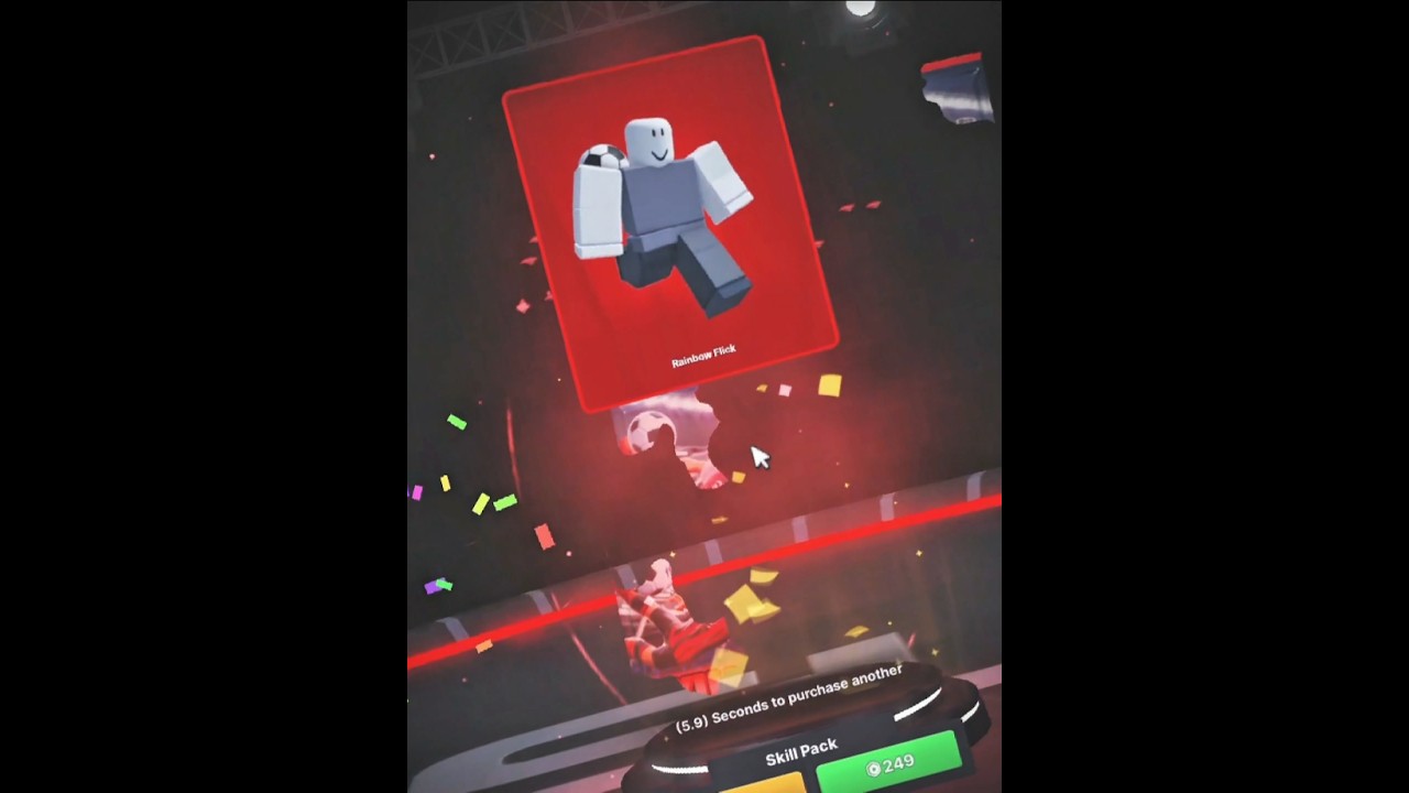 Rainbow Flick 🔥🌈 | Super League Soccer ⚽️ (#trending #funny #viral #superleaguesoccerroblox #shorts
