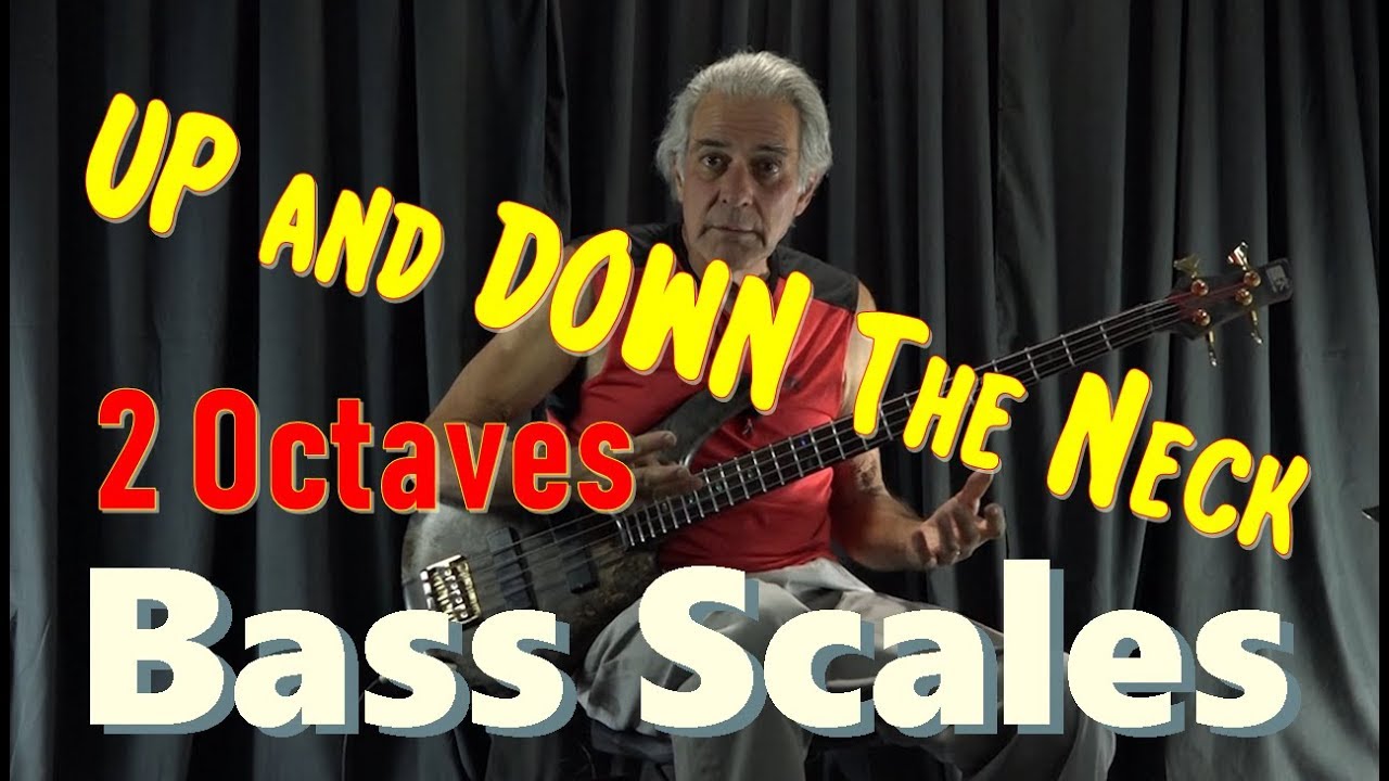 Up and Down The Neck Bass Scales