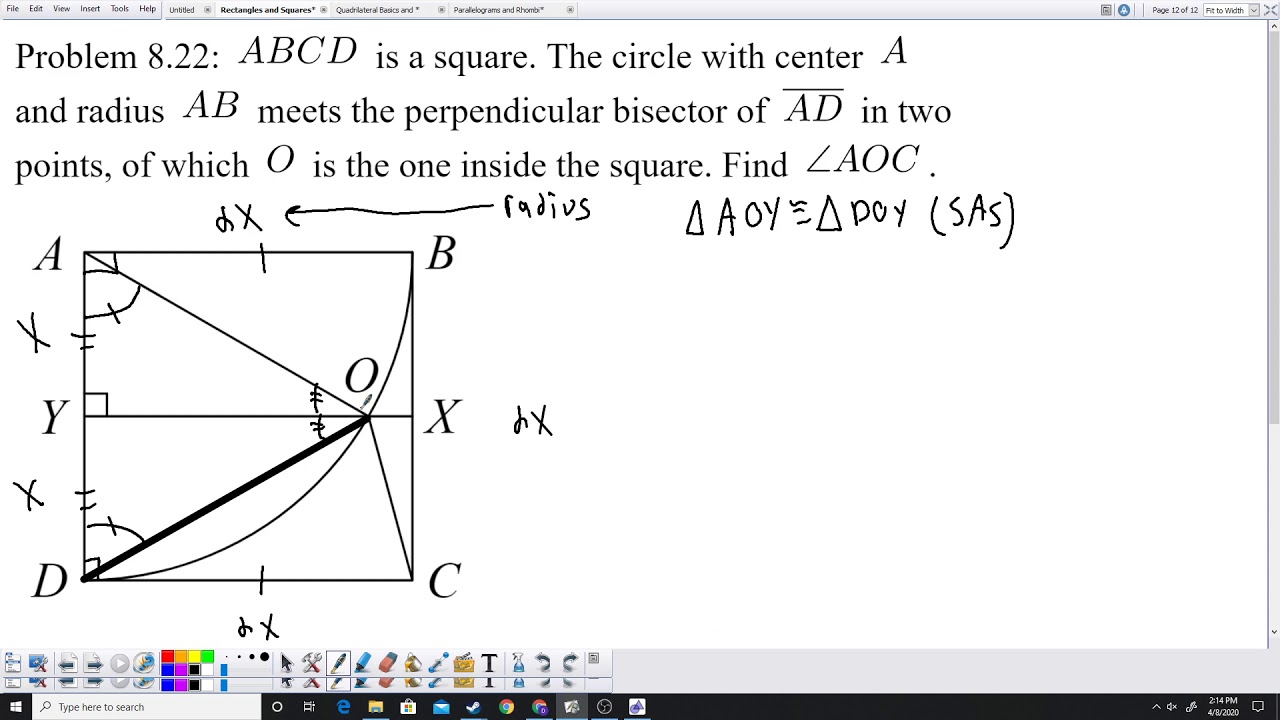 Advanced Square Problem
