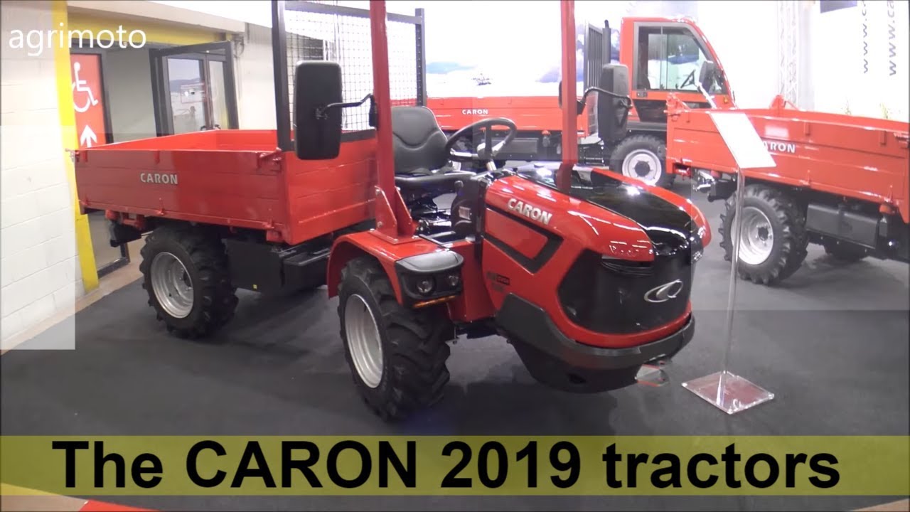 The CARON 2019 tractors - Show Room Italy