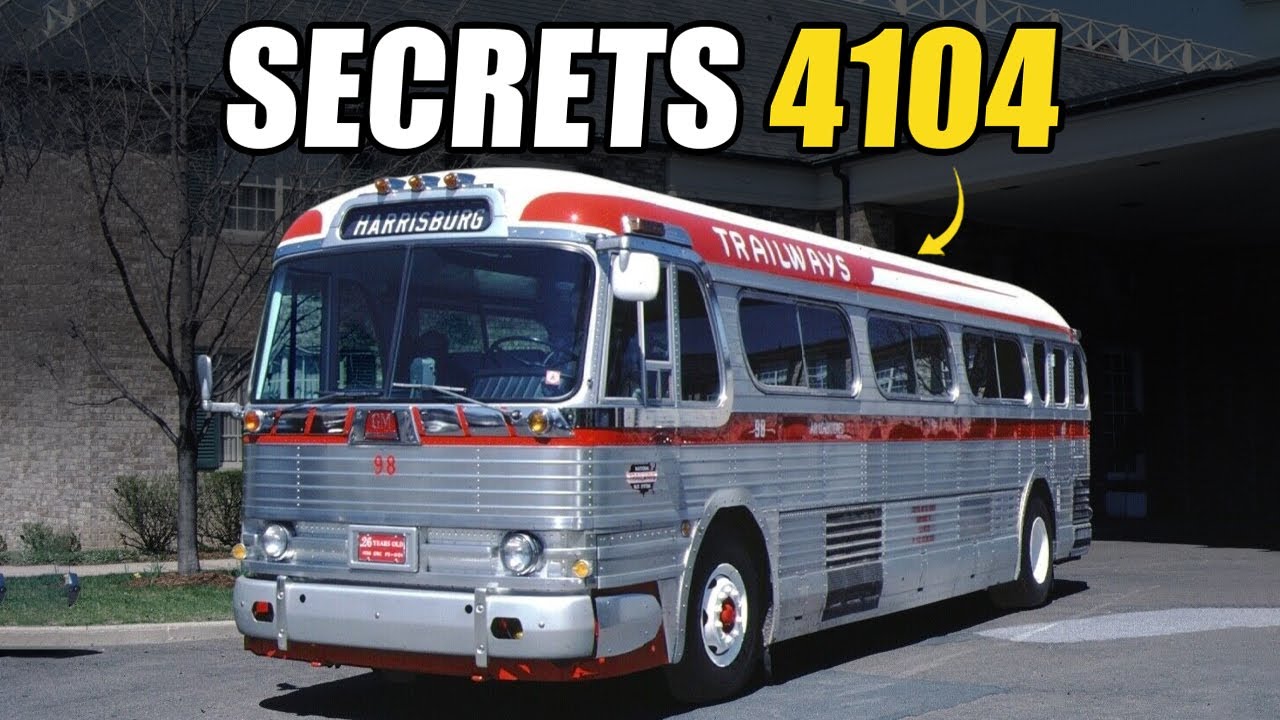 Шокирующая правда о GM 4104 1959 года — автобусе, который тихо спас Америку