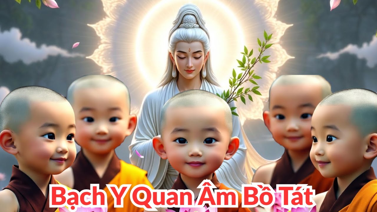 Bạch Y Quan Âm Bồ Tát | Thiền Ca 5 Chú Tiểu | Quán Thế Âm Cứu Khổ Cứu Nạn-Góc Nhỏ Phật Giáo