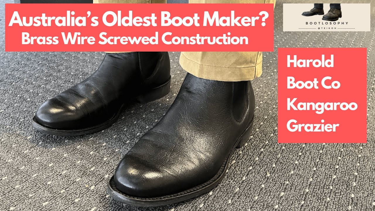Review of the Harold Boot Company Brass Wire Screwed &ldquo;Grazier&rdquo; (Made in Australia)