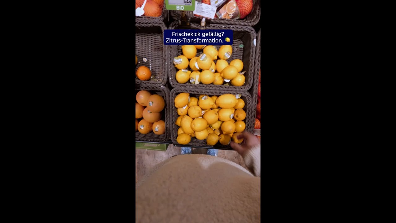 Frischekick gefällig? Zitrus-Transformation.😍​🍋
