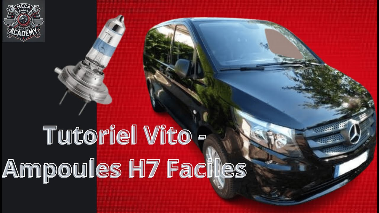 Tutoriel Vito - Remplacement Ampoules H7 Faciles