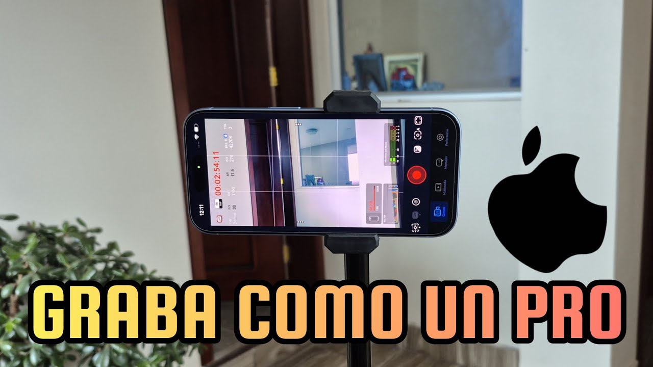 Está app te va a encantar para grabar con tu iPhone / BlackMagicCamera para iPhone 