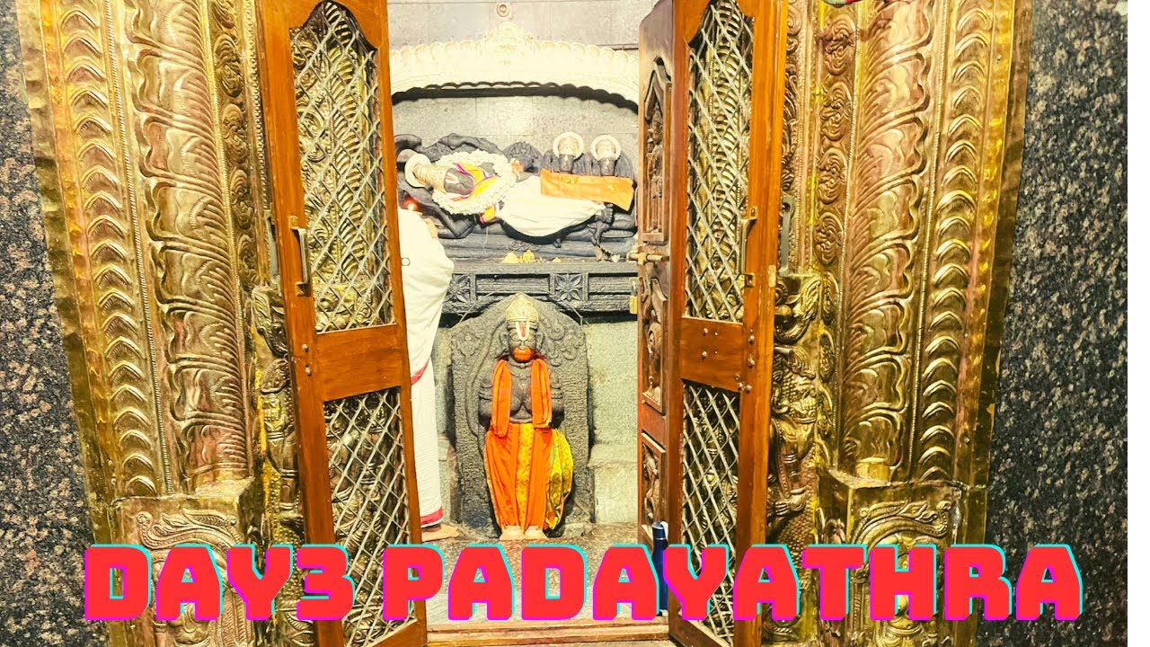Day 3 Tirumala padayathra from Gooty to Rayalacheruvu covering 25km