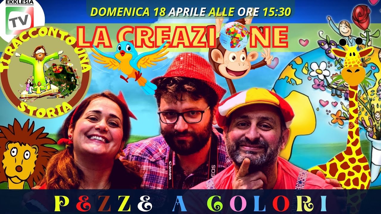 LA CREAZIONE - (Ti Racconto una Storia) - PEZZE A COLORI