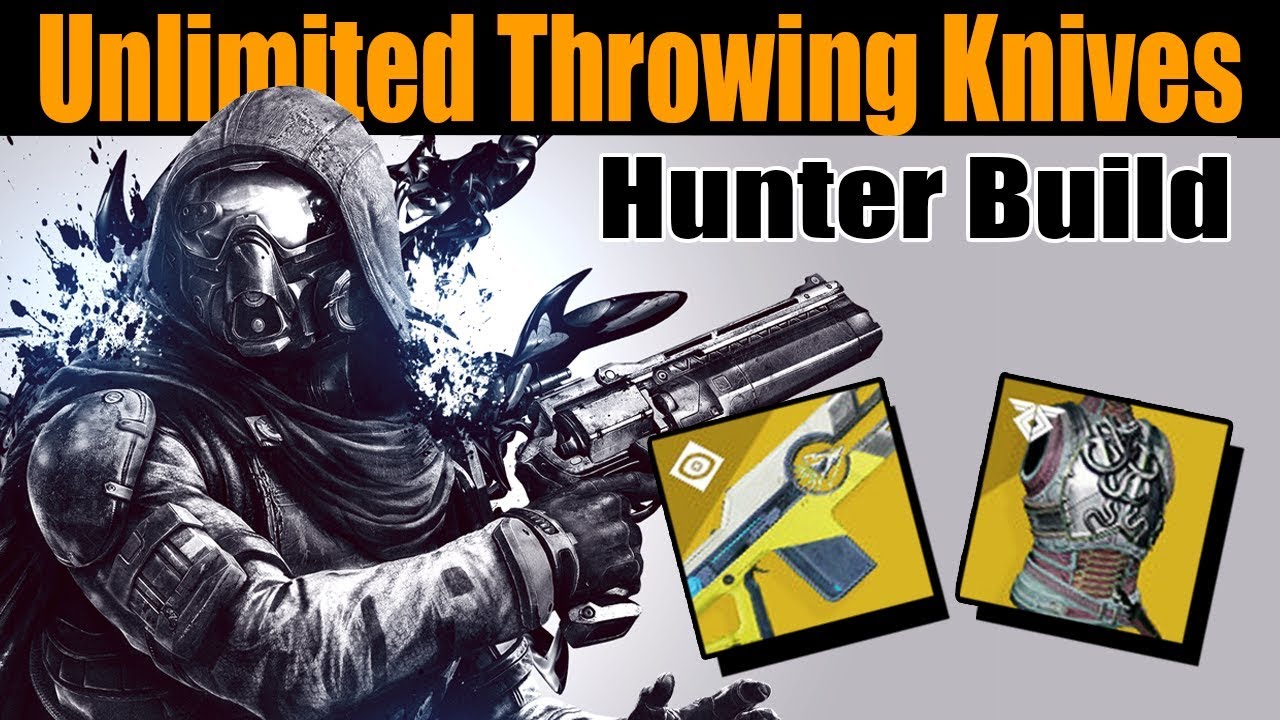 Destiny 2, Hunter Build, Unlimited Throwing Knives
