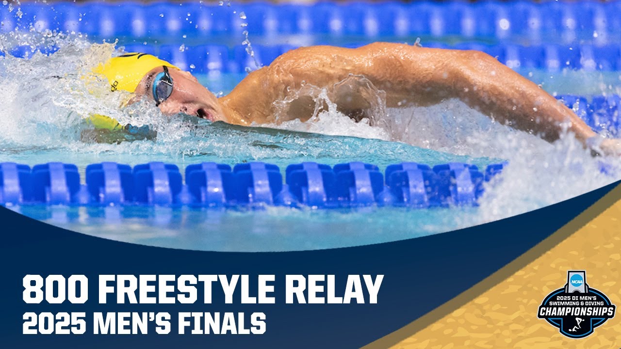 Men's 800 freestyle relay | 2025 NCAA swimming championships