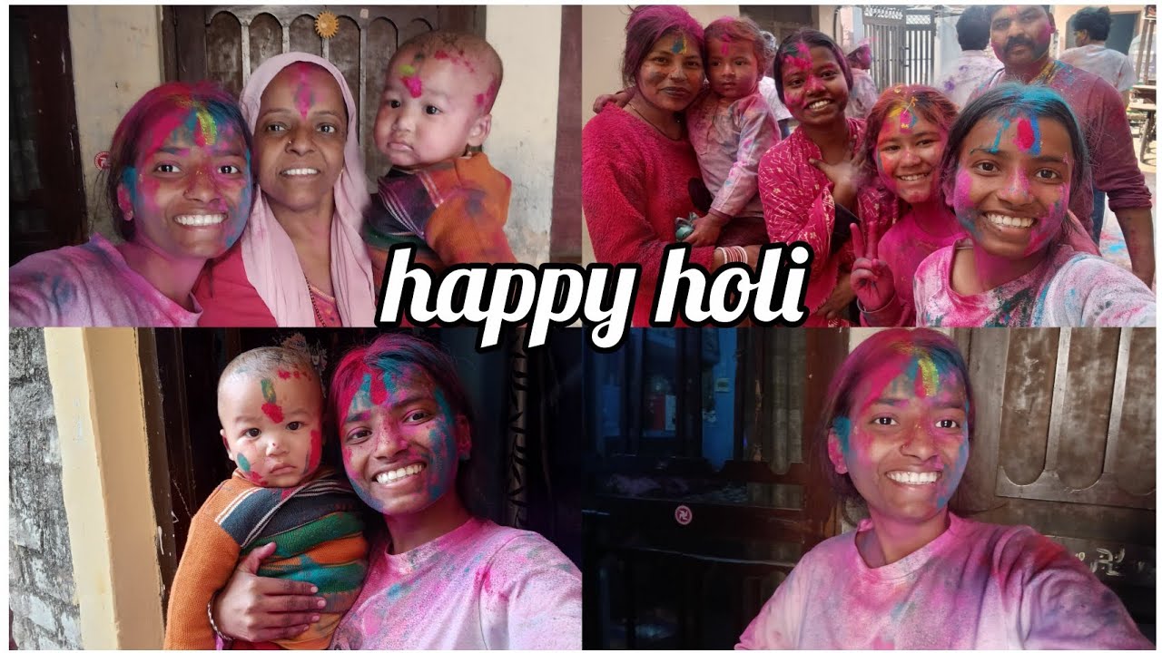 Happy Holi 🫟😊 | holi special vlog 😊 holi me kiye khub maje 😊 | MUSKAN ROGA VLOGS |