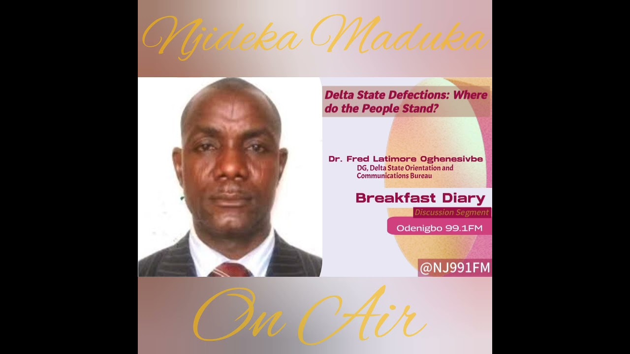 Recent Delta State Defections: The People Were Consulted, says Dr. Fred Latimore Oghenesivbe.