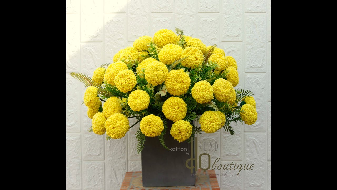 Marigold - Part 1: HƯỚNG DẪN MÓC HOA VẠN THỌ - Phần 1