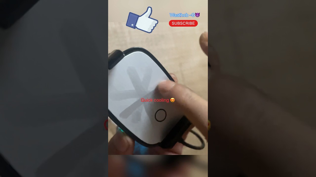 No paid promotion review mobile cooler spinbot icedot wala 1709 rupees unboxing.