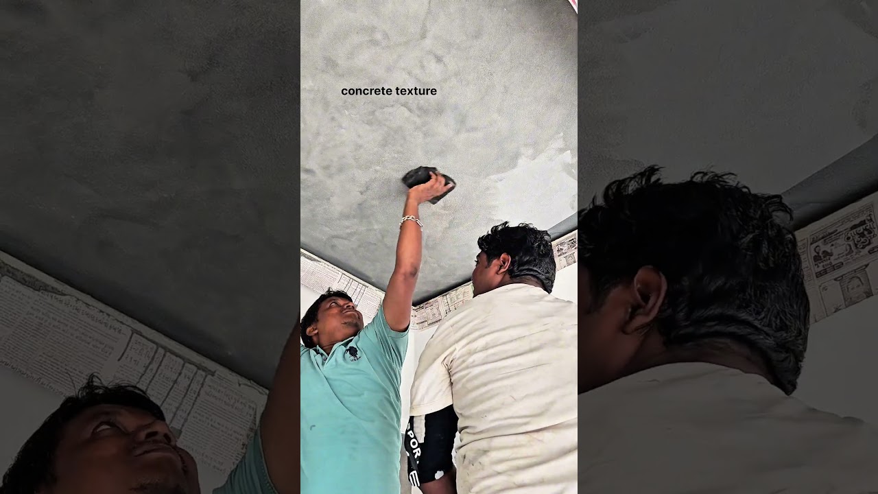 Asian paint archi concrete texture design in home decor #highlight #texture #reels #trending #videos