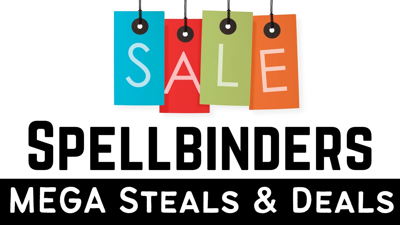Must See! MEGA STEALS & DEALS SALE at Spellbinders! | #papercraft #cardmaking