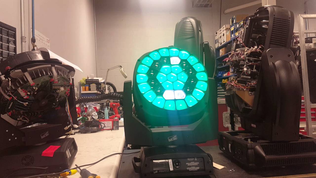 Clay Paky B-EYE K20 effects demo
