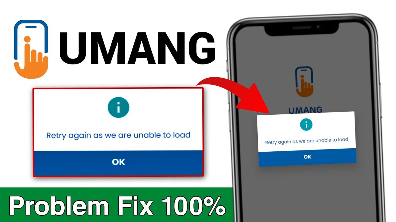 UMANG App Not Working | Retry Again As We Are Unable To Load Error | UMANG App Open Nahi Ho Raha