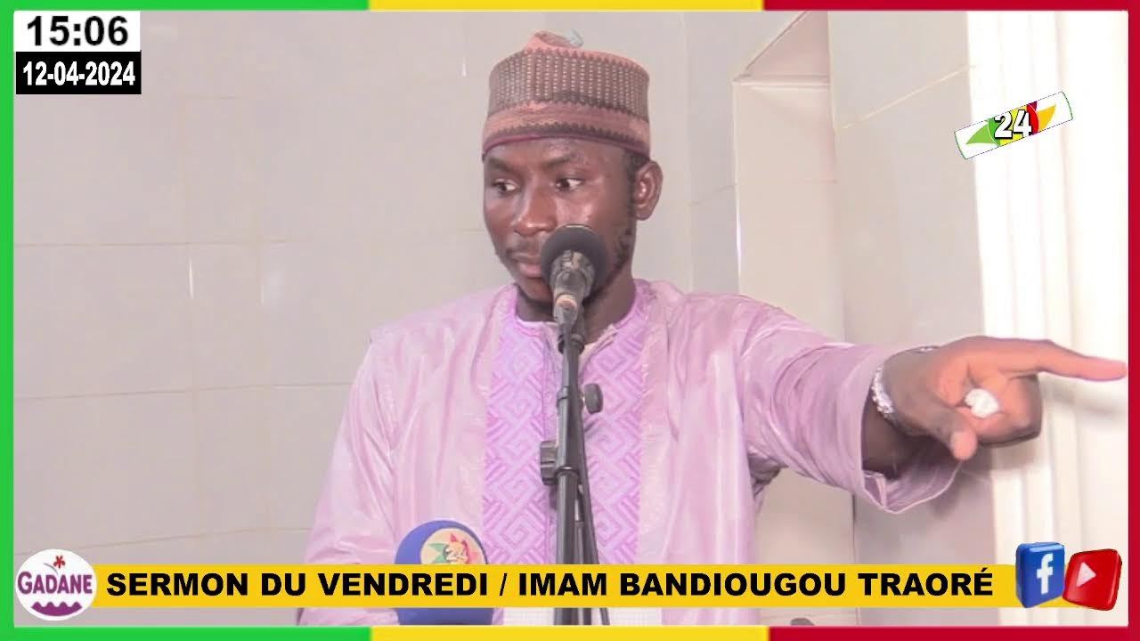 SERMON DU VENDREDI / IMAM BANDIOUGOU TRAORÉMOSQUÉE RIDWANE A KALABAN-COURA