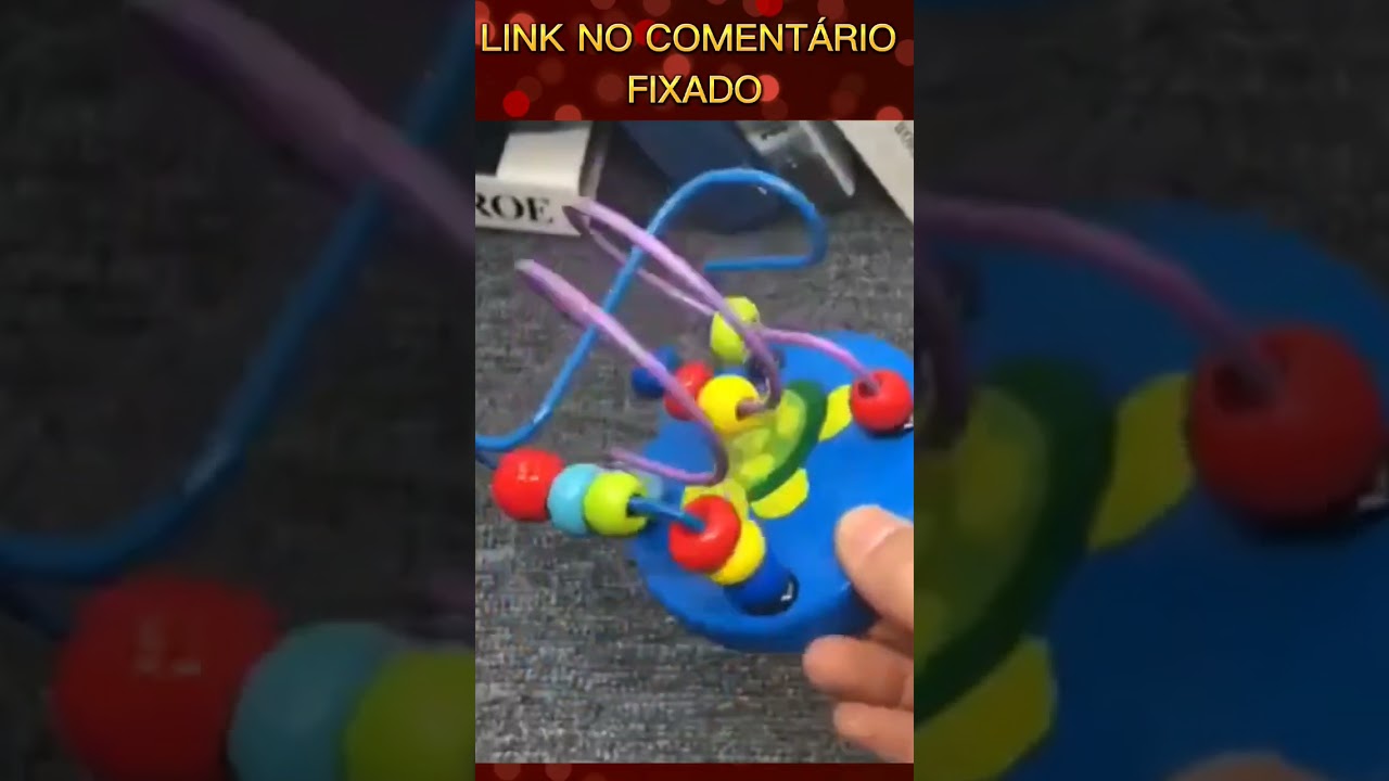 Kit brinquedos de madeira da Shopee