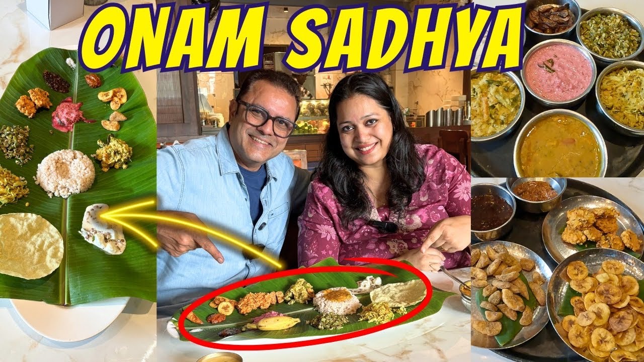 Onam Sadhya | Kerala's Special Thali | Breakfast in the hills | Homestays Near Mumbai & More