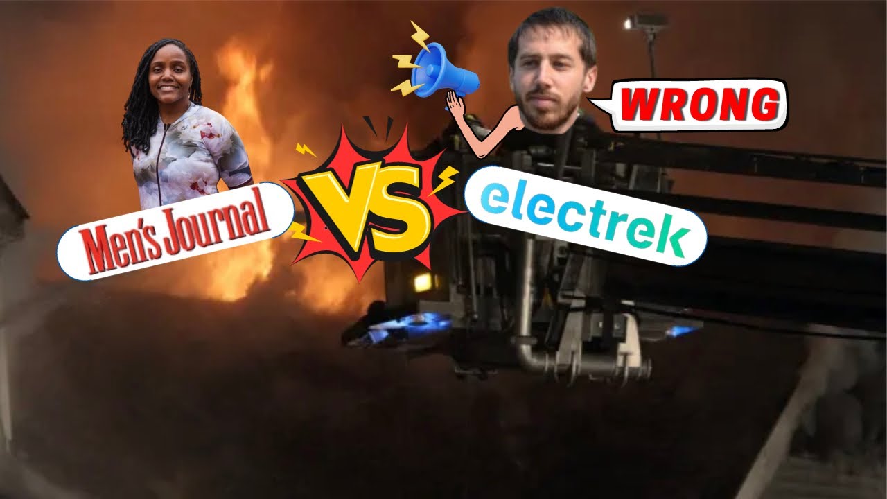 E-Bike Fire Misinformation Feud! // Electrek vs Men's Journal