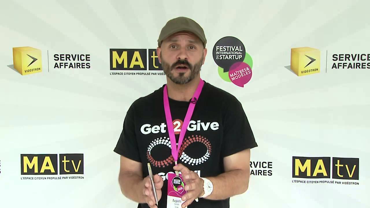 Startup festival Montreal | Le Pitch de AUGUSTO SOTELO