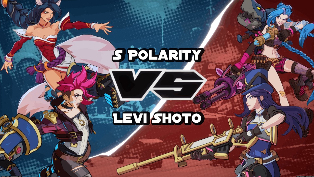 2XKO ▰ S Polarity (Vi-Ahri) vs Levi Shoto (Caitlyn-Jinx) ▰ 2XKO Pro level replays