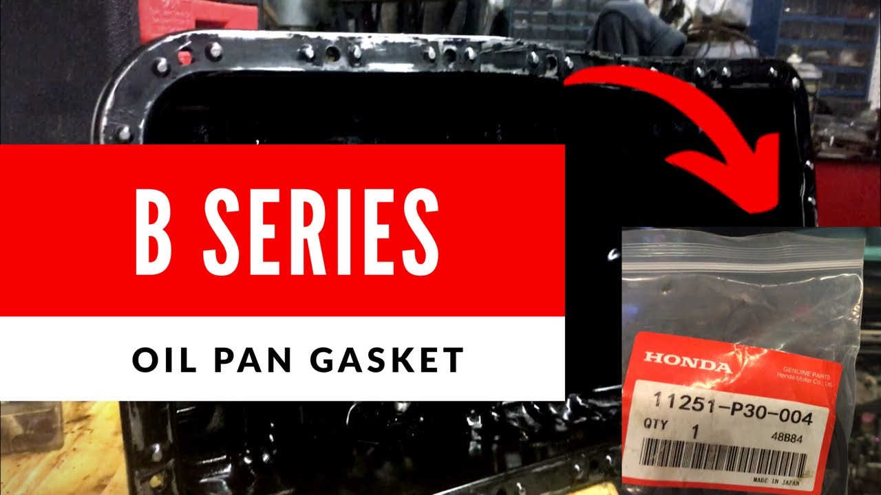 How to do a Honda oil pan gasket replacement integra CRV civic b18 b20 b16
