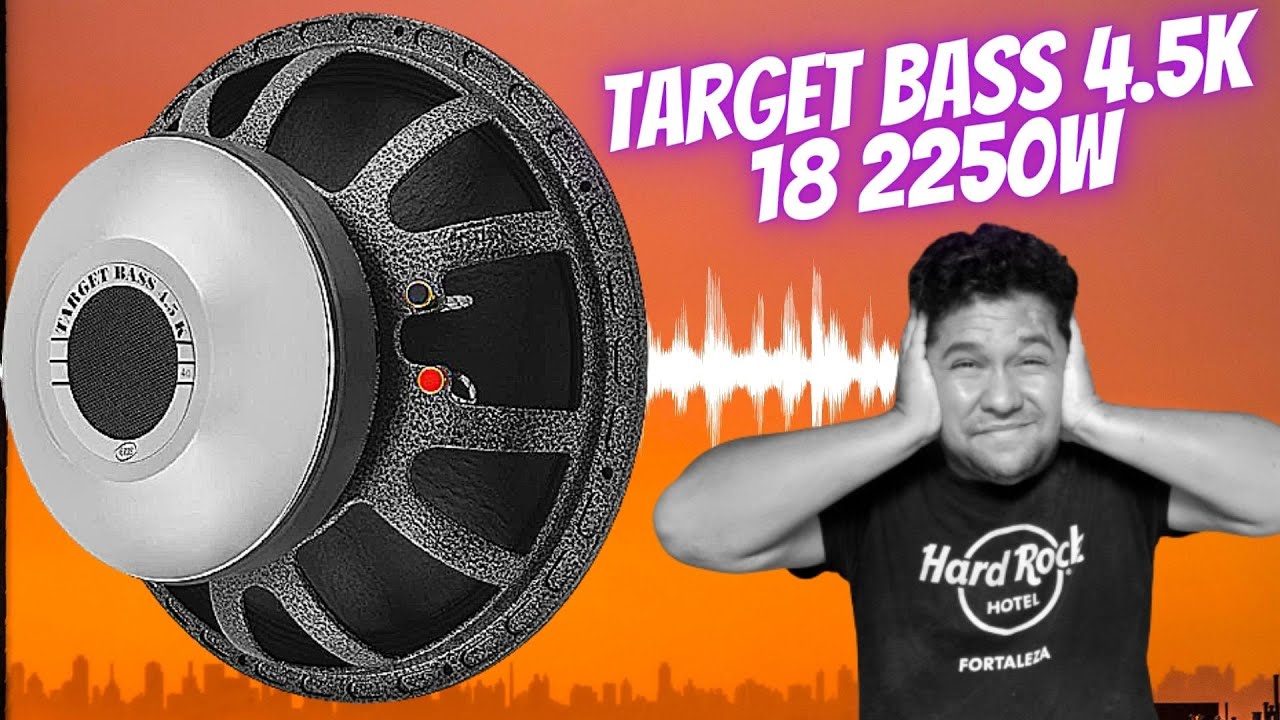 Eros 4.5k Target Bass 4.5k 18 2250w Som Automotivo