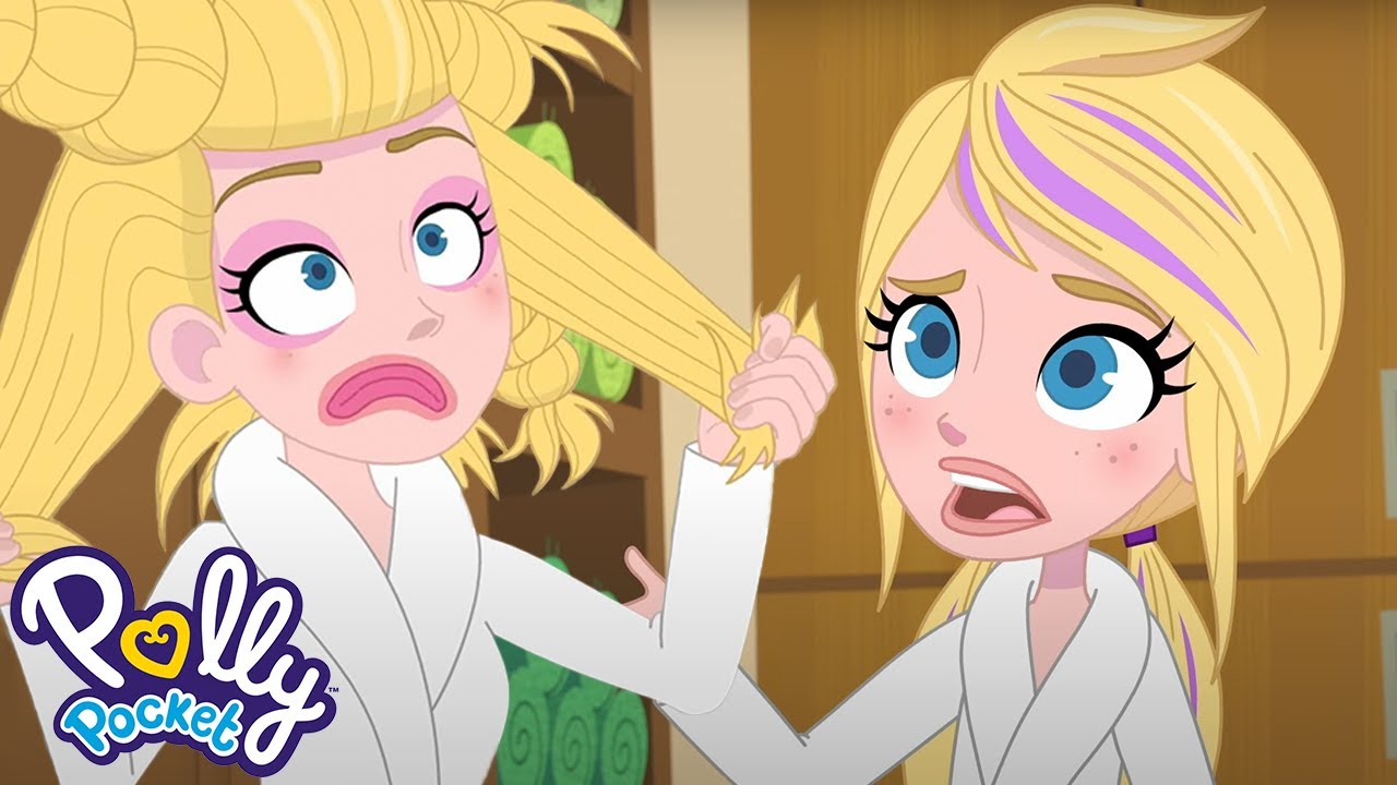 Dzień w spa idzie źle | Ponad 1-godzinna kompilacja | Polly Pocket Po Polsku