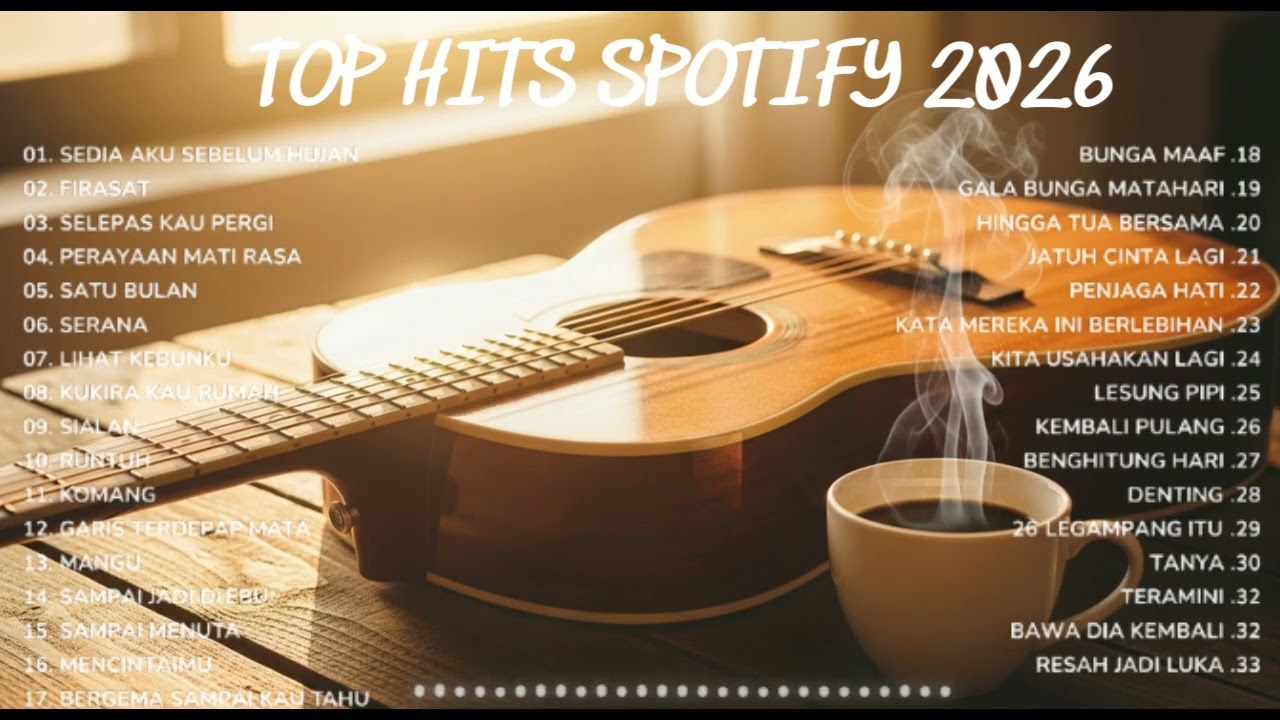 Lagu Santai Viral Tiktok 2026 — Lagu Terbaru 2026 Full Album 🍃 | Lagu Enak Didengar Saat Santai🤍🎧