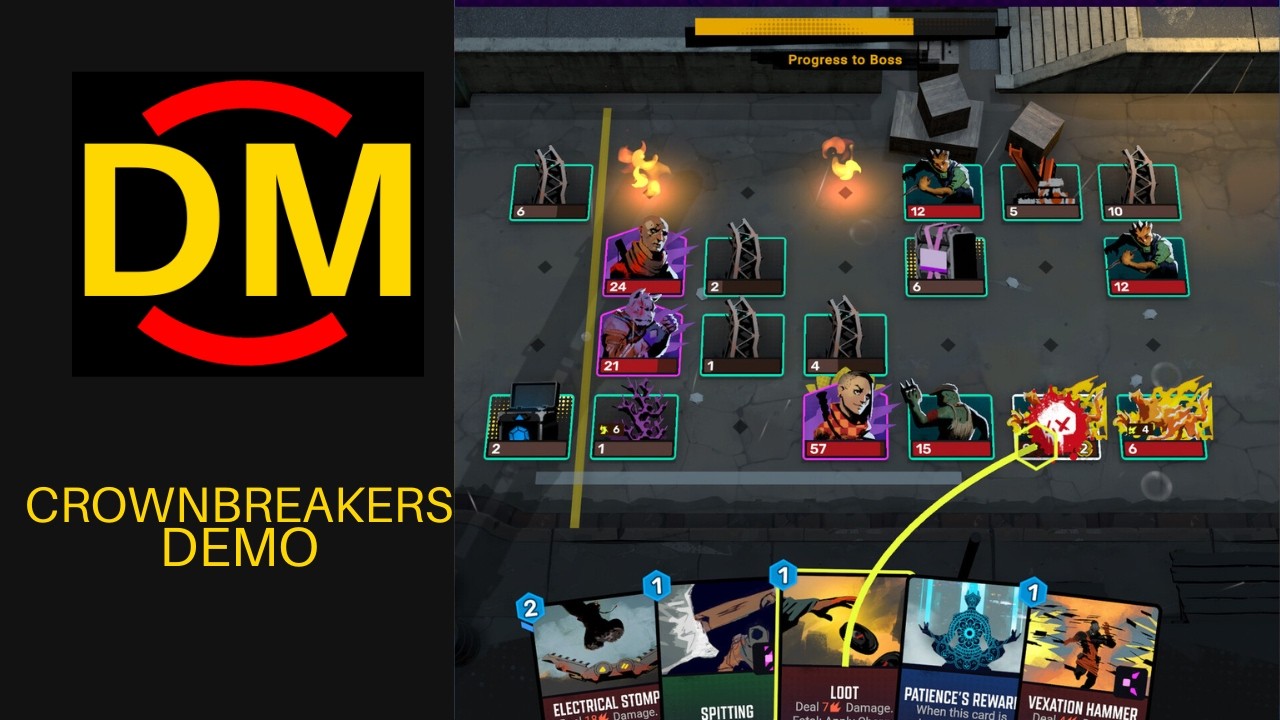 Crownbreakers Demo - Turowy bitewniak wykorzystujący karty