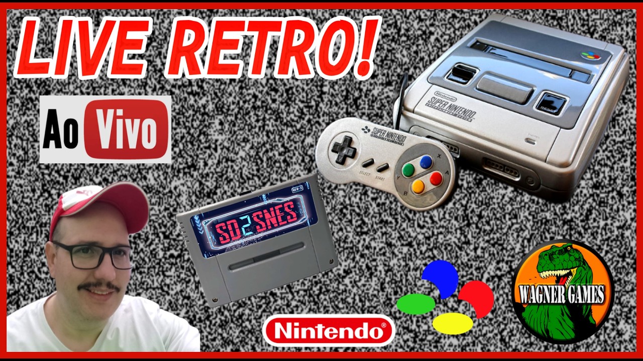 LIVE   RETRO Games Super Nintendo ''Terça Feira''