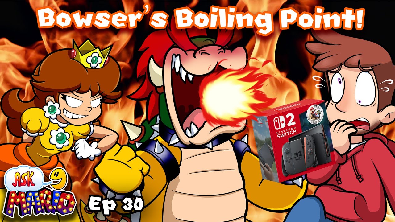 🔥Bowser Vs Daisy!🍄Ask Mario⭐️Ep 30