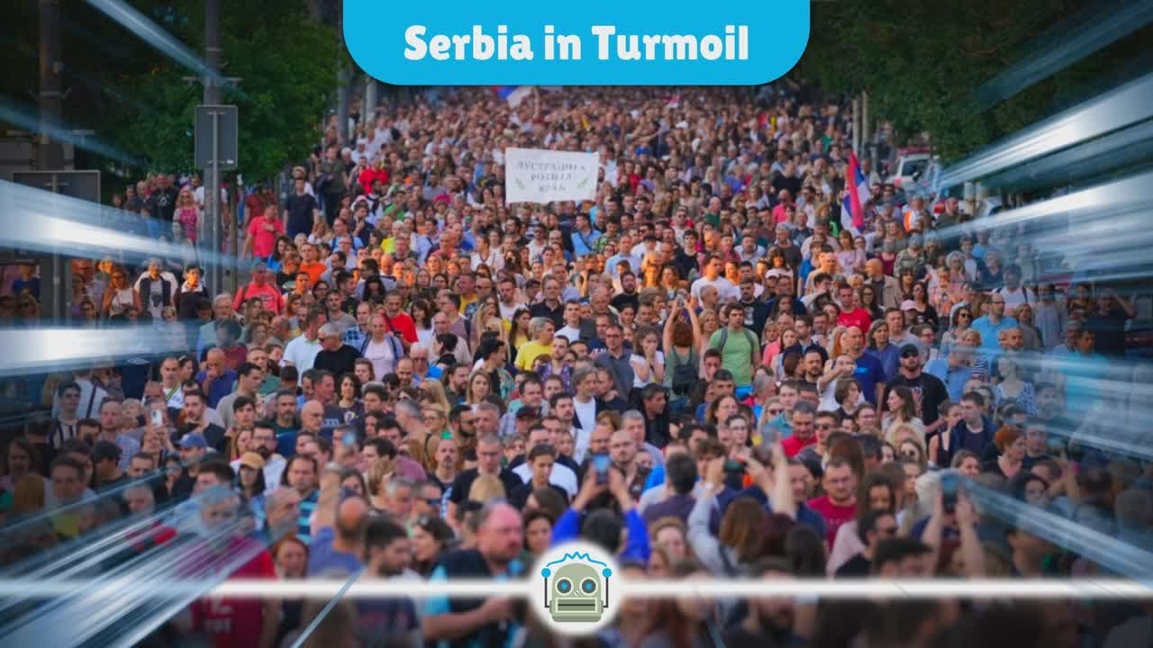 Outrage in Serbia: Protests Erupt Following Deadly Railway Station Collapse