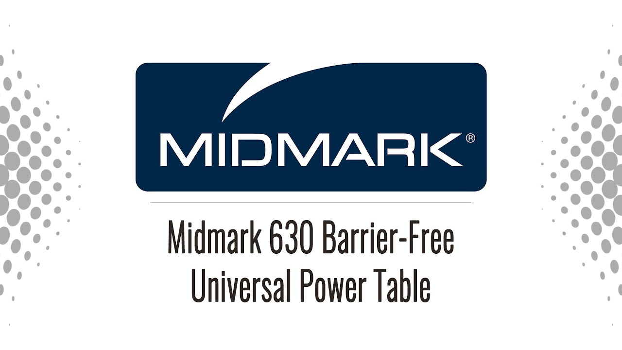 Midmark 630 Barrier-Free Universal Power Table &middot; Medical Equipment Sales & Repair