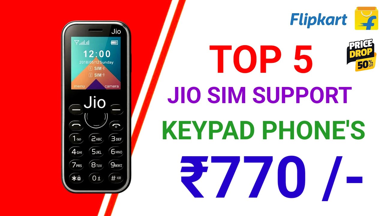 🔥Top 5 Jio Sim Supported Keypad Phones in 2025 मात्र ₹770 🥳.!! Best Keypad Phones 2025 