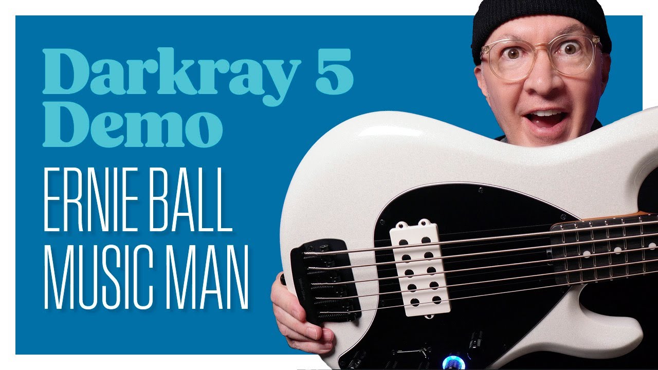 Ernie Ball Music Man Darkglass DarkRay 5-String Bass Demo