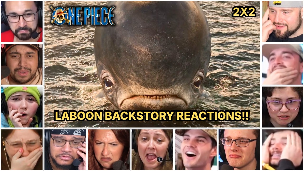 Reactors Reacting To Laboon Backstory | One Piece 2x2 Reaction Mashup