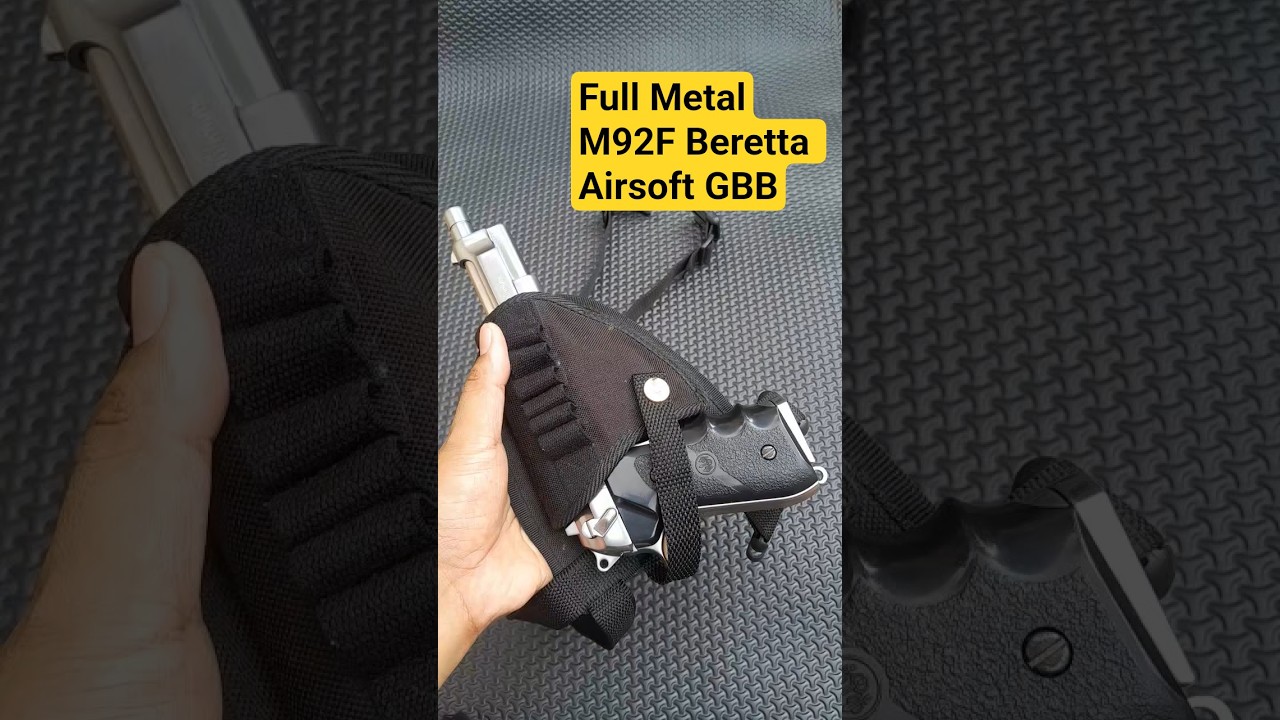 M92F Beretta Airsoft Gas Blowback Green Gas 